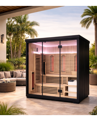 Julia Sauna – Outdoor Combination Sauna (3–4 Persons)