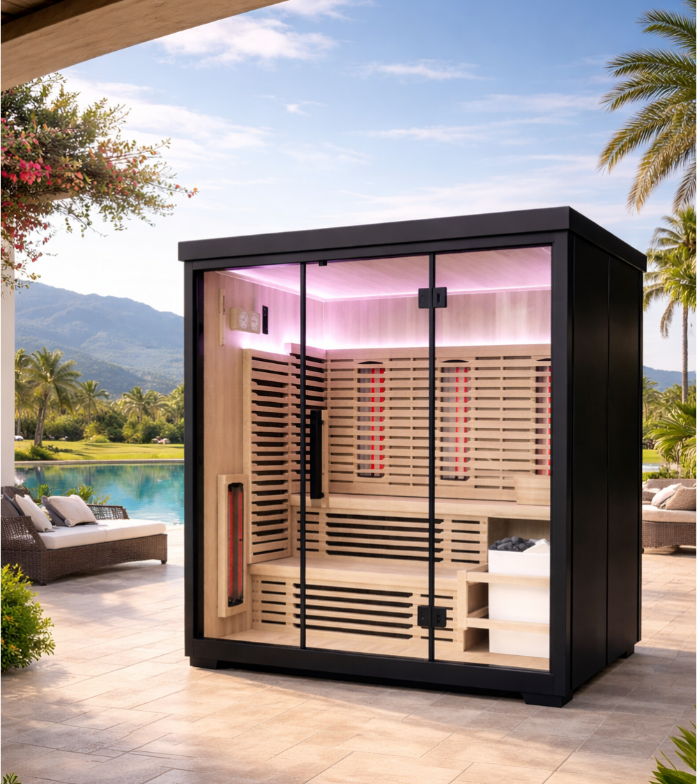 Julia Sauna – Outdoor Combination Sauna (3–4 Persons)