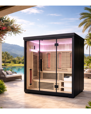 Julia Sauna – Outdoor Combination Sauna (3–4 Persons)