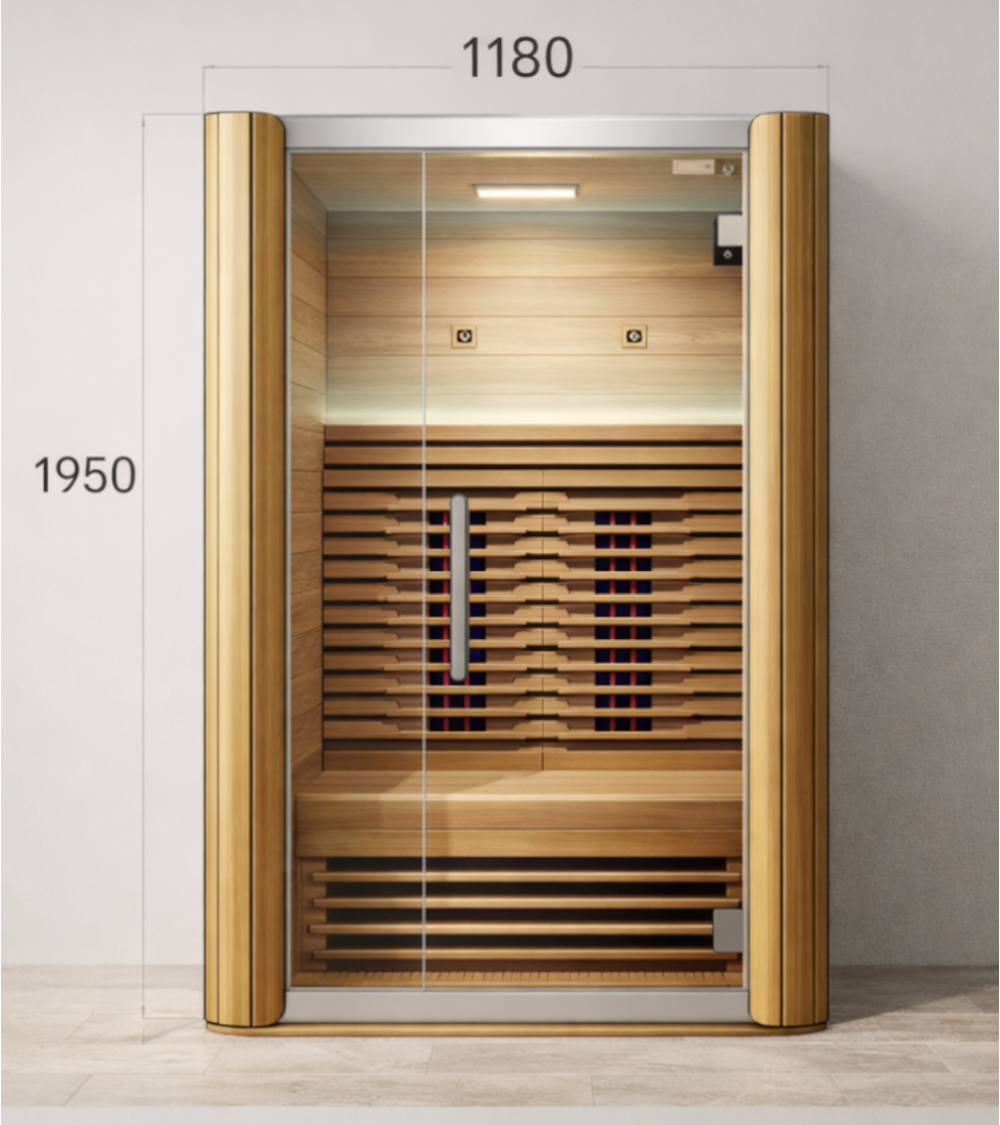 Michael Sauna – 2-Person Infrared Sauna Cabin