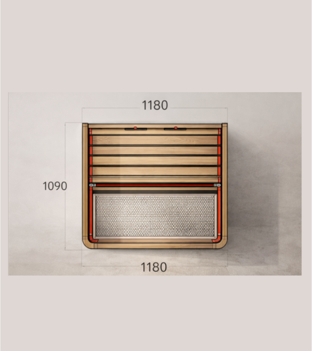 Michael Sauna – 2-Person Infrared Sauna Cabin