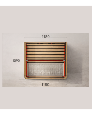 Michael Sauna – 2-Person Infrared Sauna Cabin