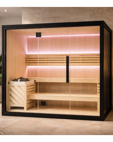 Diane Sauna – 4-Person Finnish Sauna Room